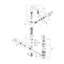 Grohe Eurocube - Umývadlová batéria s výpusťou, kefovaný Hard Graphite 23135AL0