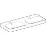 Geberit Smyle Square - Dvojumývadlo 500.223.01.1