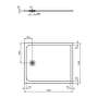 Ideal Standard Ultra Flat S - Sprchová vanička 1200x1000 mm, piesková K8232FT