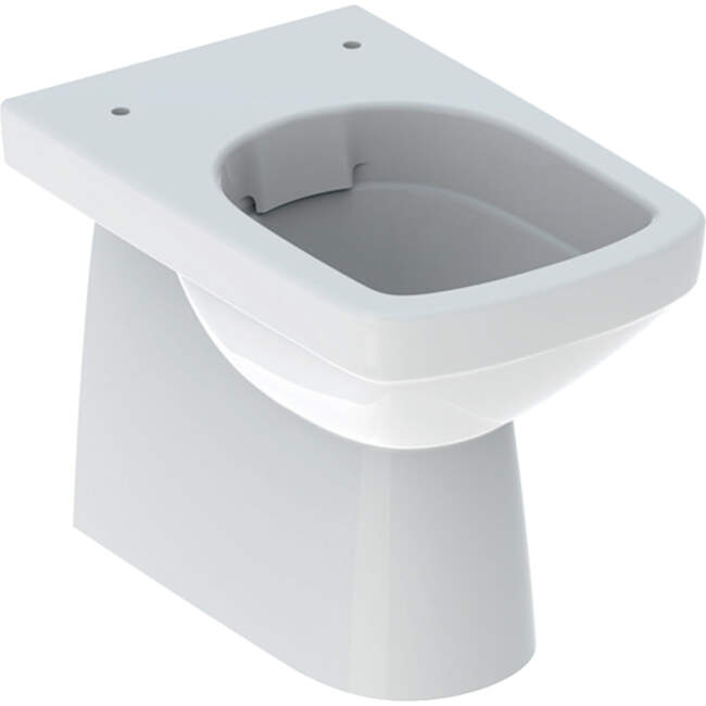 Geberit Selnova Square - Stojace WC, 530x355 mm, Rimfree, biela 501.564.01.7