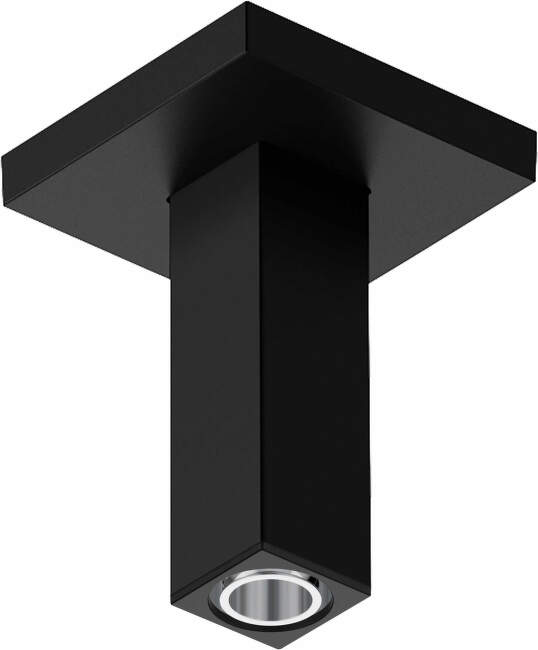 Hansgrohe Príslušenstvo - Sprchové rameno stropné, 11 cm, matná čierna 24338670