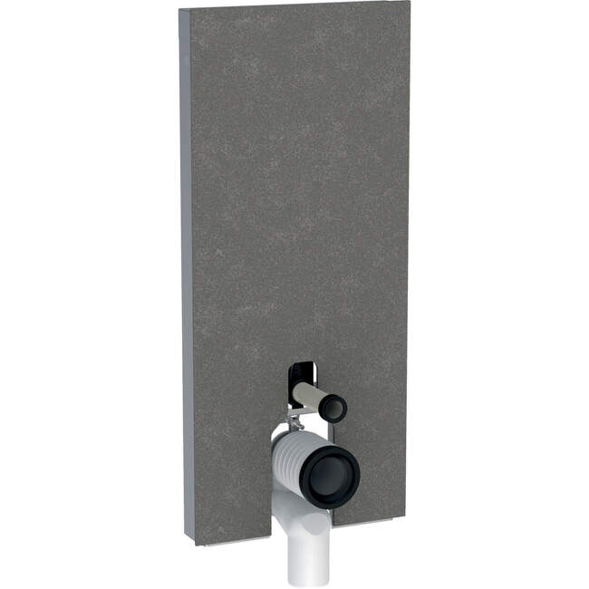 GEB Sanitárny modul Geberit Monolith pre stojacie WC, 114 cm, predné opláštenie z kameniny: Predné opláštenie: kamenina s betónovým vzhľadom, Bočné oplášt 131.033.JV.5