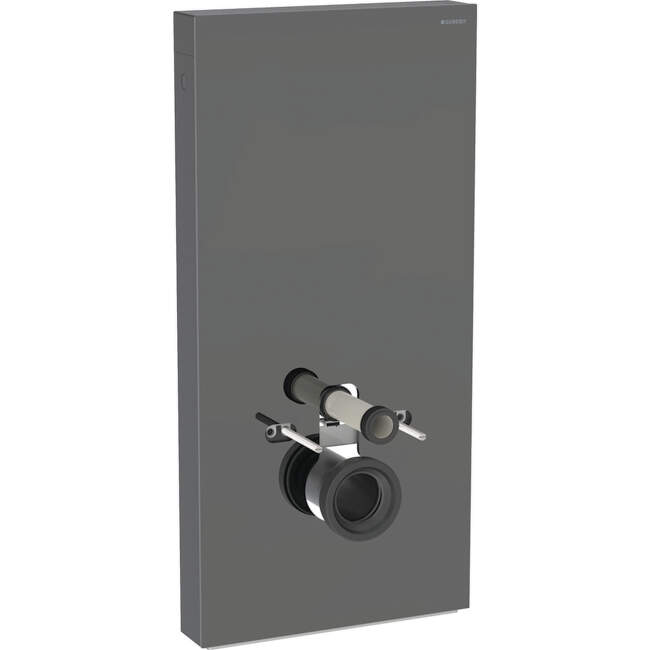 Geberit Monolith Plus - Sanitárny modul na závesné WC, 101 cm, spodný prívod vody, sklo/lávová 131.221.JK.7