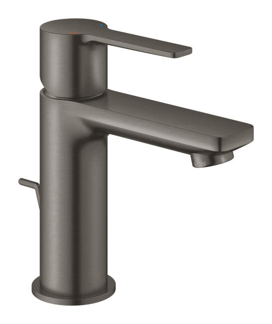 Grohe Lineare - Umývadlová batéria s výpusťou, kefovaný Hard Graphite 32109AL1