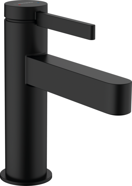 Hansgrohe Finoris - Umývadlová batéria 100, s výpustom Push-Open, EcoSmart, matná čierna 76010670